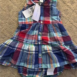 Polo by Ralph Lauren Multicolor Plaid Dress